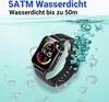 Smart Watch mit Bluetooth 5.0, 1,69" Touchdisplay, Produktbild-Vorschau 6