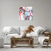 Bild auf Leinwand - Leinwandbild - Zebra Tiere Natur bunte Produktbild-Vorschau 6