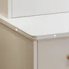 Toilette con specchio e cassetti bianca trucco glamour Anteprima dell’immagine prodotto 6
