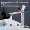 doporro Wasserhahn Bad Waschtischarmatur mit Auslaufhöhe Produktbild-Vorschau 3