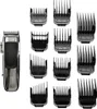 A hair clipper and its attachments are laid out on a white background. Podgląd zdjęcia produktu