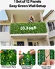 VEVOR Haie artificielle, mur végétal 3 x 1 m, brise-vue en Voir les images du produit 4