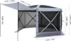 VEVOR Pop-up-Pavillon, 3,6x3,6x2,2 m, großes 6-seitiges Produktbild-Vorschau 8