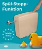 Calmwaters® Spülkasten Beige mit Spül-Stopp-Funktion, 6-9 Produktbild-Vorschau 2