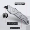 Cuttermesser Profi Set 3-teilig 50 Ersatzklingen Aluminium Produktbild-Vorschau 3