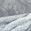 Flauschige Kuscheldecke Sherpa Sofaüberwurf Kuschelig Produktbild-Vorschau 5