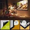 ESMART Professional MIRALE GRAU | Tageslicht-Rahmenleinwand Produktbild-Vorschau 3