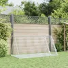 vidaXL Clapier argenté 200x105x91 cm Acier galvanisé Voir les images du produit 3