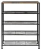 Vilde | Scarphiera in metallo - 5 livelli - 60x30x74 cm - Anteprima dell’immagine prodotto 6