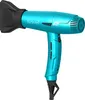 A studio shot of a turquoise hair dryer against a white background. Produktbild-Vorschau