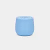 A small, round, blue Bluetooth speaker is shown against a plain gray background. Náhľad obrázku produktu