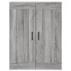 vidaXL Wandschrank Grau Sonoma 69,5x34x90 cm Holzwerkstoff Produktbild-Vorschau 6