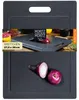 Moritz & Moritz tavola di plastica granito look nero grande Anteprima dell’immagine prodotto 1
