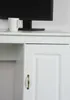 Schreibtisch im Landhausstil, 2 Türen, weiß Produktbild-Vorschau 4