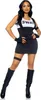 Leg Avenue - Kostüm y Swat Offiziell Schwarz S/M Produktbild-Vorschau 4