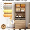 MODFU Highboard mit Glastüren und Beleuchtung, Produktbild-Vorschau 8