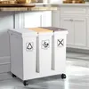 60L Collecteur de déchets Poubelle，Trois couleurs de Voir les images du produit 2