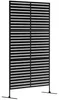 Sichtschutz Metall Lamellendesign, Raumteiler Outdoor, Produktbild-Vorschau 2