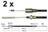 2 x Knott - Bremsseil  33921-1.14 Hüllenlänge: 1230 mm - Produktbild-Vorschau 2