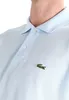 Lacoste Polo weite Passform hellblau einfarbig Baumwolle Produktbild-Vorschau 11