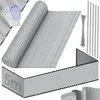 A product image displaying a rolled-up PVC privacy screen, along with accessories like gloves and cable ties, and a partially unrolled section of the screen. Produktbild-Vorschau