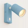 LUXOLAR Kinkiet Ścienny z włącznikiem GU10 LED 25W błękitny Podgląd zdjęcia produktu 2