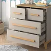 Komoda Vitalispa Malia Kašmírový dub 80 x 88 cm so 4 Náhľad obrázku produktu 4