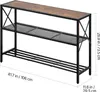 VEVOR Consolle stretta Tavolo da ingresso (lunghezza 106 cm Anteprima dell’immagine prodotto 8