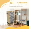 Dřevěná ohrada pro psy PawHut, ochranná mřížka na dveře, Náhled obrázku produktu 5
