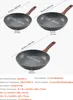 Three frying pans of different sizes are shown with dimensions labeled. Anteprima dell’immagine prodotto