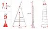 Baulich | Scala in alluminio - Monopiede - 8 gradini - Anteprima dell’immagine prodotto 2