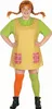A person is wearing a Pippi Longstocking costume. Produktbild-Vorschau