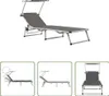 The Living Store Klappliege mit Sonnenschutz Aluminium und Produktbild-Vorschau 10