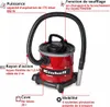 Aspirateur à cendres – 850 W – 175 mbar – Cuve métal 20 L – Voir les images du produit 3