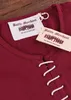 Kurzärmelige Cotehardie Ava, Mittelalterkleid, weinrot - Produktbild-Vorschau 9