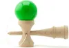 Kendama Geschicklichkeitsspiel mit grüner Kugel Produktbild-Vorschau 1