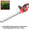 HECHT 6020 Heckenschere Akku 45cm Schnittlänge 20V 2,5Ah Produktbild-Vorschau 14