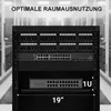 Extralink Fachboden für Netzwerkschrank 250mm 19" 1U 1HE Produktbild-Vorschau 5