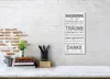 Wandbild 20x40cm Hausordnung Spruch Wandschild Danke Träume Produktbild-Vorschau 6