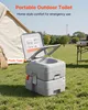 SucceBuy Tragbare Toilette mit 20 L abnehmbarem Produktbild-Vorschau 2