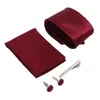 Set di cravatte da uomo - Con fazzoletto da taschino, Anteprima dell’immagine prodotto 3