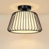 Ø30cm Deckenlampe Retro Deckenleuchte mit LED-Birne E27 Produktbild-Vorschau 6