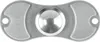 Metall Fidget Spinner - Finger Spielzeug in Silber - Anti Produktbild-Vorschau 2