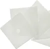 Several square white filters are fanned out, with one filter in the foreground showing a small circular indentation in its center. Produktbild-Vorschau