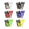 A collage of six different colored packs of dart flights. Anteprima dell’immagine prodotto