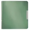 A green binder with a silver tab on the right side, presented on a white background. Náhľad obrázku produktu
