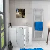Sitzbadewanne Senioren Wanne Sitzwanne mit Tür S08-TH-A-L Produktbild-Vorschau 2