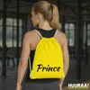 Huuraa Turnbeutel Prince Schriftzug 12 Liter Yellow Produktbild-Vorschau 2