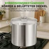 Penta in acciaio inox NutriChef 33,1 L a induzione – Anteprima dell’immagine prodotto 5