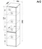 Minio, armoire "ARCCA 2", armoire de bureau, couleur Voir les images du produit 3